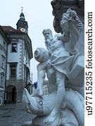 arquitetura, e, paisagens, de, slovenia