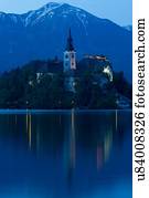 arquitetura, e, paisagens, de, slovenia