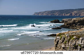 Coast of Atlantic Ocean