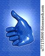 social, mídia, ícone, conceitual, artwork