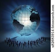 comunidade global, artwork