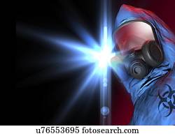 Isolation suit, artwork