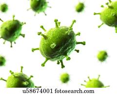 vírus, ilustração