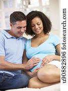 Couple expecting baby