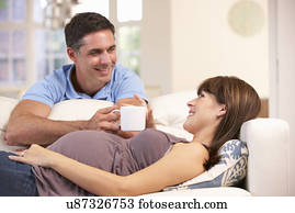Couple expecting baby