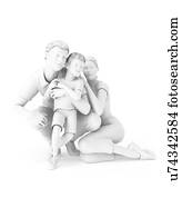 Family, illustration