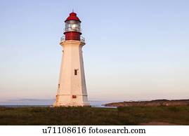 Lighthouse against clear sky