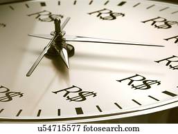 "Time is money, illustration"