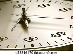 "Time is money, illustration"