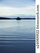 Ripple pattern on lake