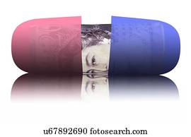 "Medical costs, illustration"