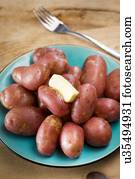 rei, edward, batatas, ligado, um, prato