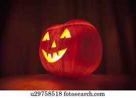 Carved pumpkin