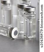 vacina, frascos, fim, cima.