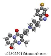 Paliperidone, droga, molécula