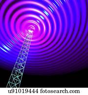 rádio, torre comunicações