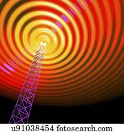 rádio, torre comunicações