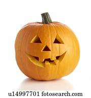 Carved pumpkin