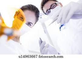 odontólogo, e, assistente dental