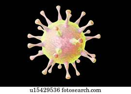 vírus, ilustração