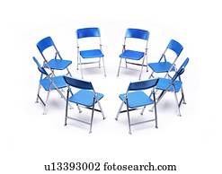 Circle of chairs