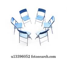 Circle of chairs