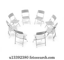 Circle of chairs