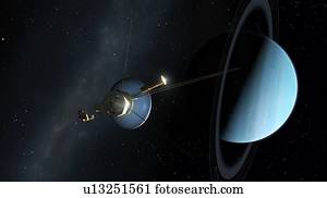 Voyager II passes Unranus