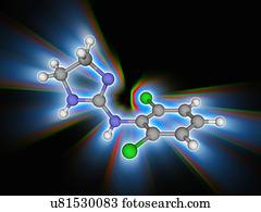 Clonidine, droga, molécula