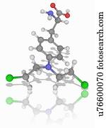 Melphalan, droga, molécula