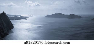 montanhas, lofoten, ilhas, noruega