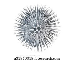 vírus, illustration.