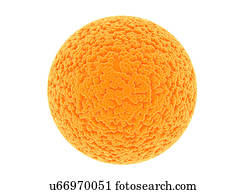 Orange sphere