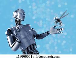 android, e, robotic, inseto