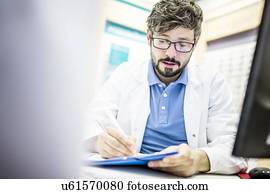 optometrist, receita escrito