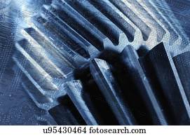 industrial, engrenagens