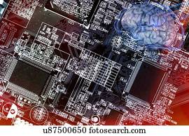 inteligência artificial, ilustração