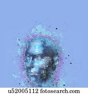 inteligência artificial, ilustração