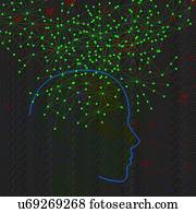 inteligência artificial, ilustração