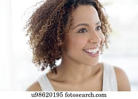 Portrait of mid adult woman