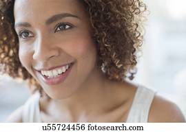 Portrait of mid adult woman