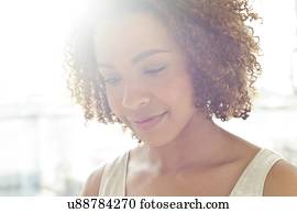 Portrait of mid adult woman