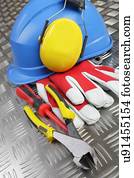 hardhat, e, ferramentas