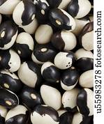 Okra beans, full frame