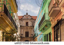 Cuba, Havana, Colonial architecture