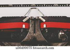 antigas, typewriter.