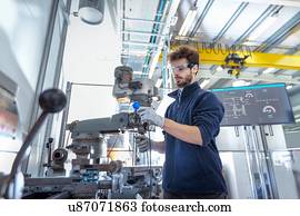 robótica, engenheiro, ajustamento, sensors, para, tradicional, engenharia, torno, em, robótica, pesquise facilidade