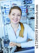 técnico, frente, 3d, printer.