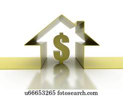 Cost of housing, conceptual illustration.