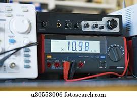 Electronics laboratory.